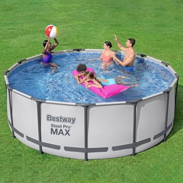 Bestway Steel Pro MAX Rund Pool Set 396x122 cm122 [cm]