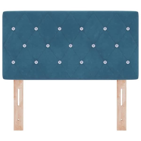 Maison Exclusive - Tummansininen pääty 80 cm Sametti