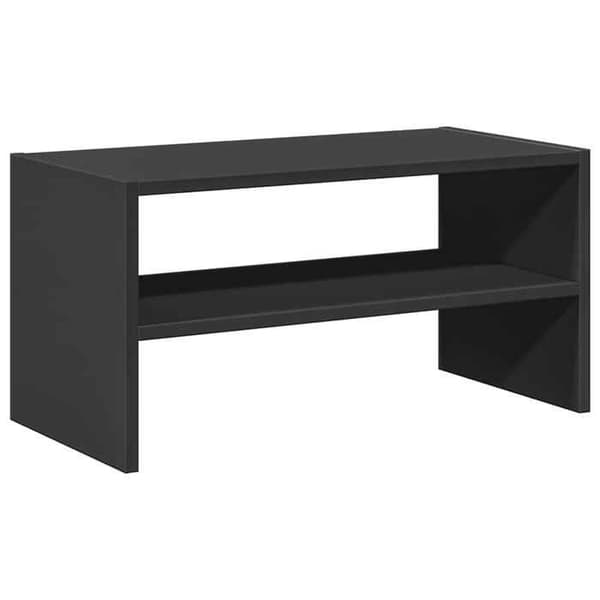 Maison Exclusive - Stabelbar skohylde i sort eg 60 x 30 x 30,5 cm