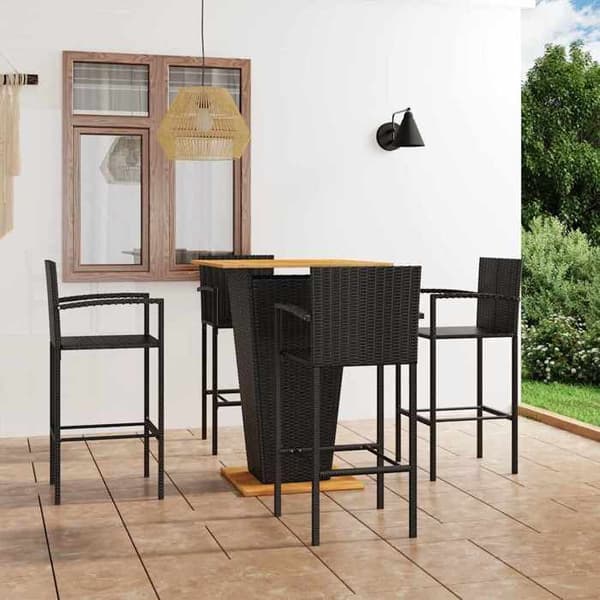 Maison Exclusive - Havebar sæt 5 stk Sort