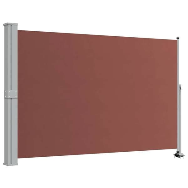 Maison Exclusive - Retractable sidotak för patio 160x300 cm Brun