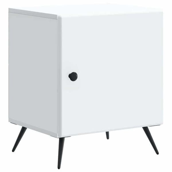 Maison Exclusive - Sängbord 2 st Vit 43 x 34,5 x 50 cm
