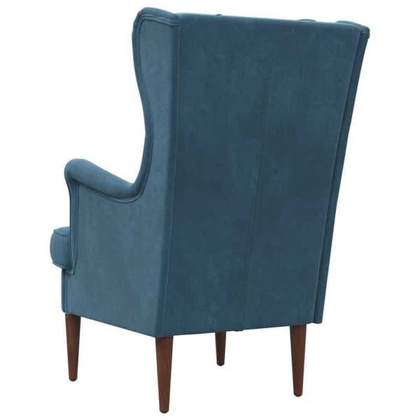 Maison Exclusive - Blå Velour Stol