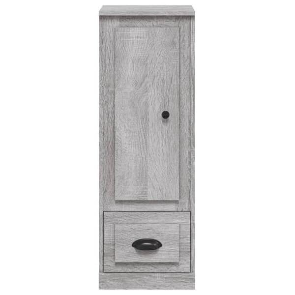 Maison Exclusive - Buffé hög sonoma grå 36x35,5x103,5 cm ingenjörsträ