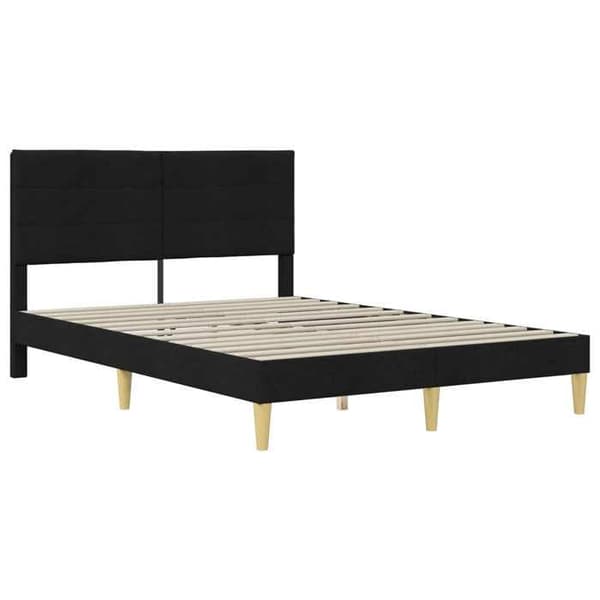 Sengestel - MAISON EXCLUSIVE - Maison Exclusive - 120 x 190 cm - Sort - Lamelseng Svart