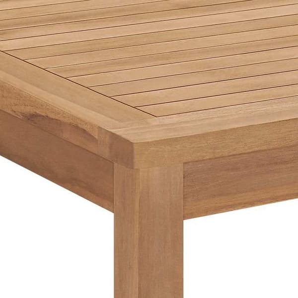 Maison Exclusive - Trädgårds matbord 160x80x77 cm i solid teakträ