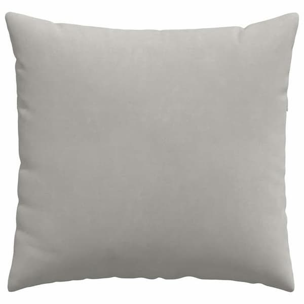 Soffkuddar - EXKLUSIV HEM - 45 x 45 cm - 2-pack - Ljusgrå - Dragkedja fodral Ljusgrått