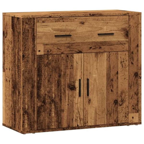 Maison Exclusive - Buffé gammalt trä 80x33x70 cm ingenjörsträ