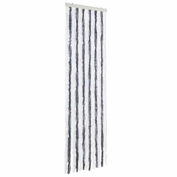 Maison Exclusive - Grå och vit myggnät 56 x 185 cm Chenille