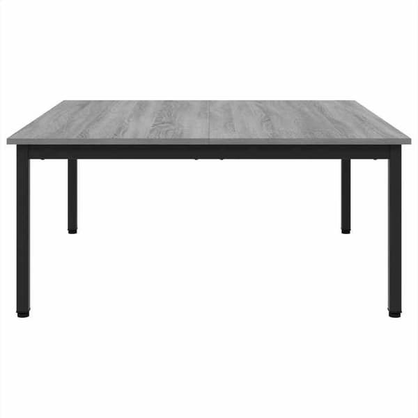 Maison Exclusive - Sofabord Grå Sonoma 100 x 100 x 45 cm Ingeniørtræ