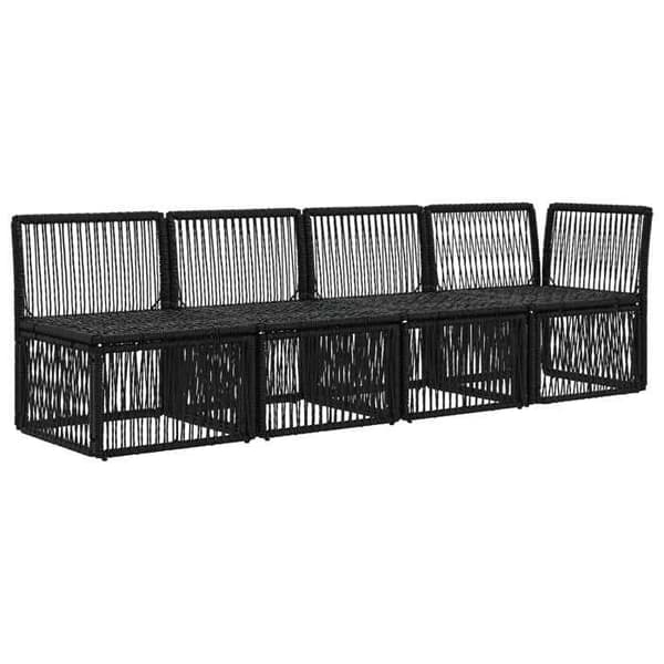Maison Exclusive - Soffa 4 platser med vänster armstöd 4 pc 4-Antal platser