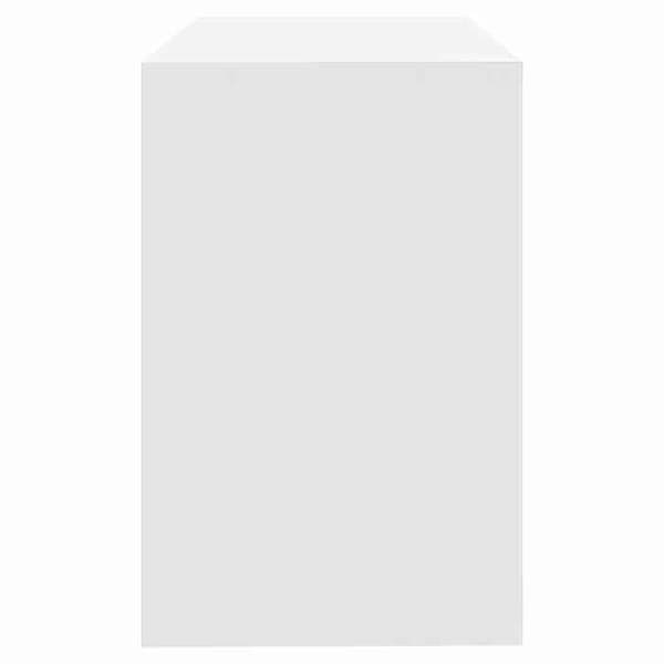 Maison Exclusive - Hvidt Kontor 101x50x76,5 cm Agglomereret