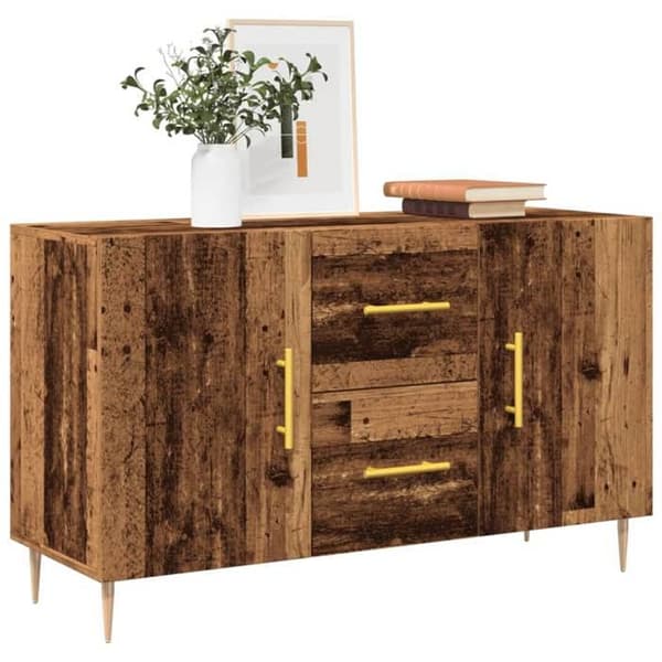 Maison Exclusive - Buffet gammel træ 100x36x60 cm ingeniørtræ