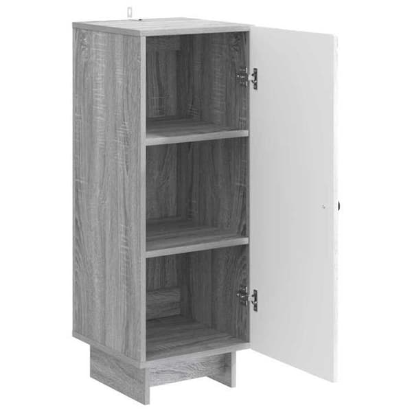 Maison Exclusive - Buffé Sonoma grå 33 x 34,5 x 90 cm Ingenjörsträ