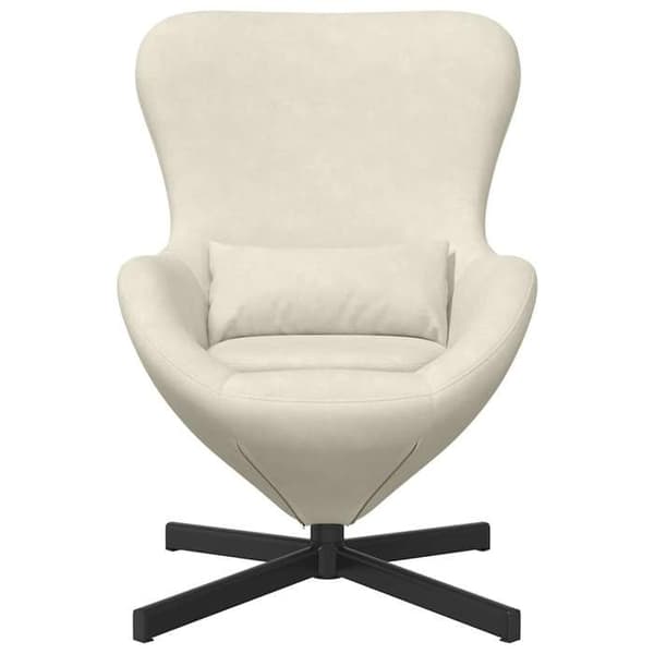 Maison Exclusive - Munatuoli Kermaväri 63 x 73 x 90 cm Sametti