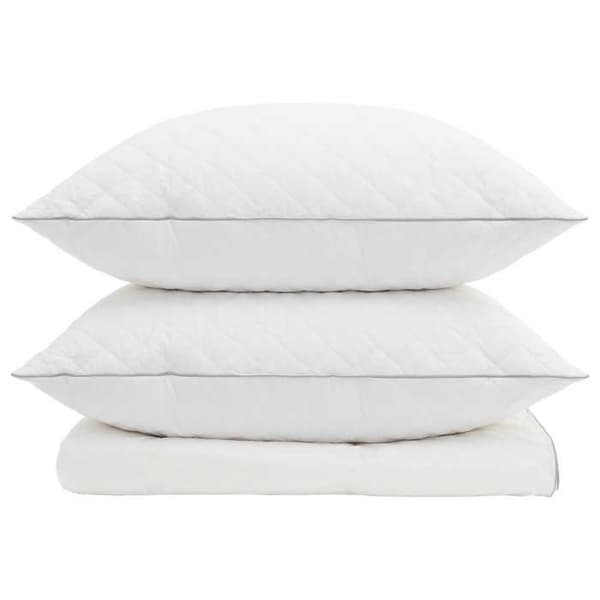 Sängset - MAISON EXCLUSIVE - FULDA - 90% gåsdun - 100% bomullsskydd - 200 x 200 cm
