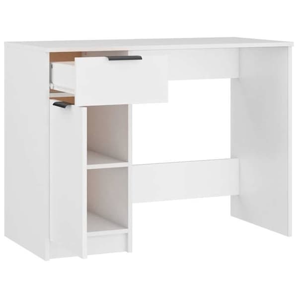 Maison Exclusive - Kontor Vit 100x50x75 cm Ingenjörsträ Vit