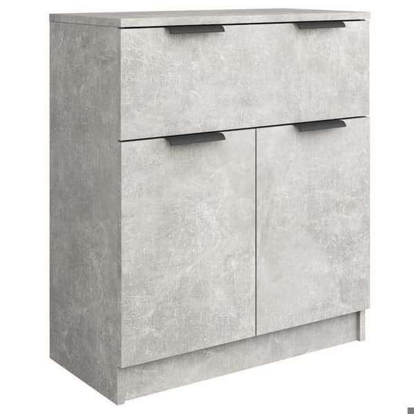 Maison Exclusive - Buffet Grå beton 60x30x70 cm Ingeniørtræ