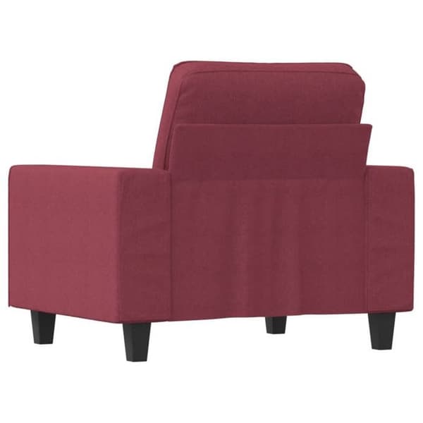 Maison Exclusive - Rød bordeaux Stol 60 cm Stof
