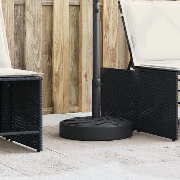Maison Exclusive - Parasolbase til stænger Ø38 / 48 mm 25 kg rund