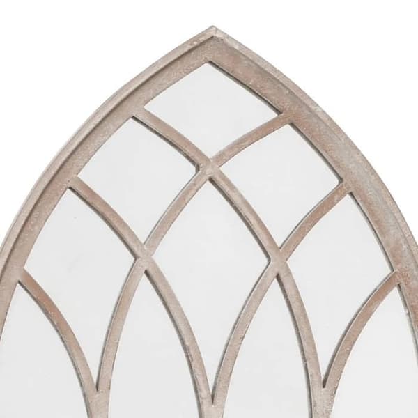 Maison Exclusive - Sand Spejl 100x45 cm Jern til indendørs brug Sand