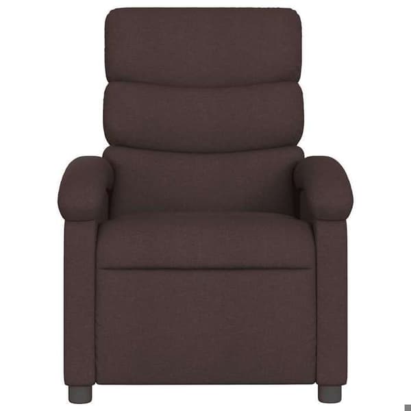 Massage stol - EKSKLUSIV HUS - Justerbar - Mørkebrun - 6 punkter vibration USB - Læneposition 135° Mörkbrun