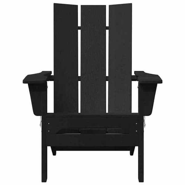 Maison Exclusive - Havestol 2 stk Sort Polyethylen Svart
