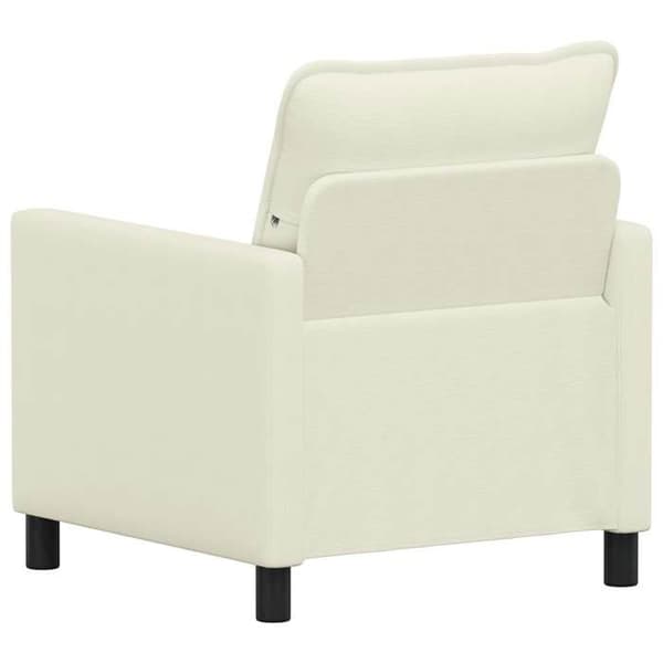 Maison Exclusive - Soffa Creme 76 x 81 x 87,5 cm Tyg