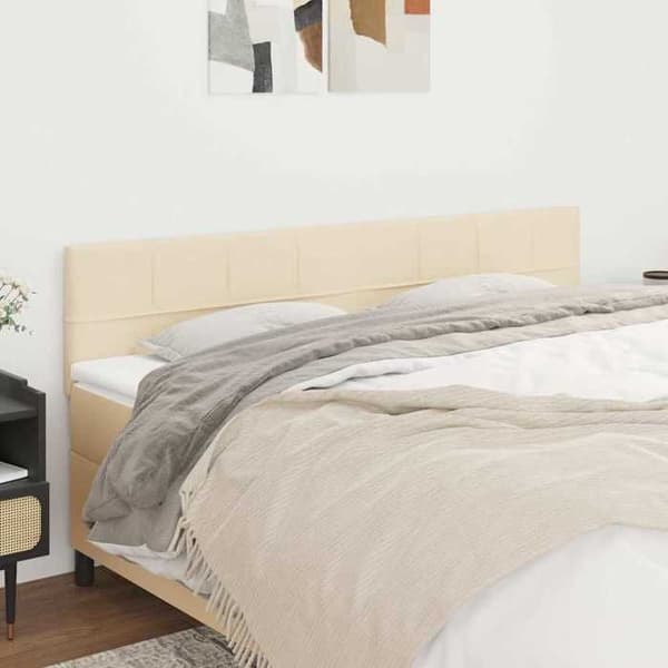 Maison Exclusive - Hovedgærder Creme 180x5x78/88 cm Stof