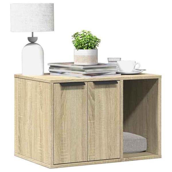Maison Exclusive - Kattebakke møbel i Sonoma eg, ingeniørtræ