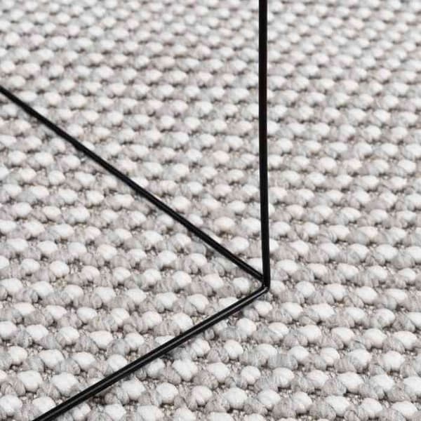 Maison Exclusive - Inomhusmatta LUGO Creme och grå 120 x 170 cm Polyester