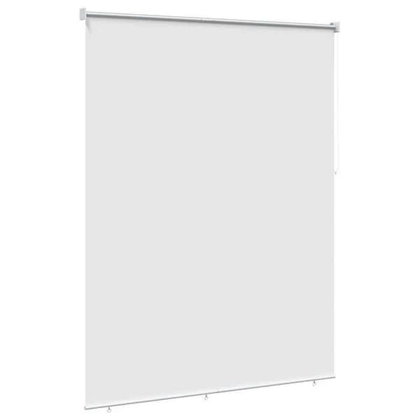 Maison Exclusive - Rullande utomhusbutik UV-skydd Vit Polyester