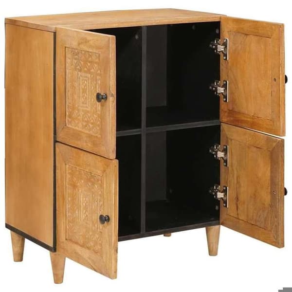 Maison Exclusive - Buffé 60 x 33 x 75 cm Massivt mangoträ