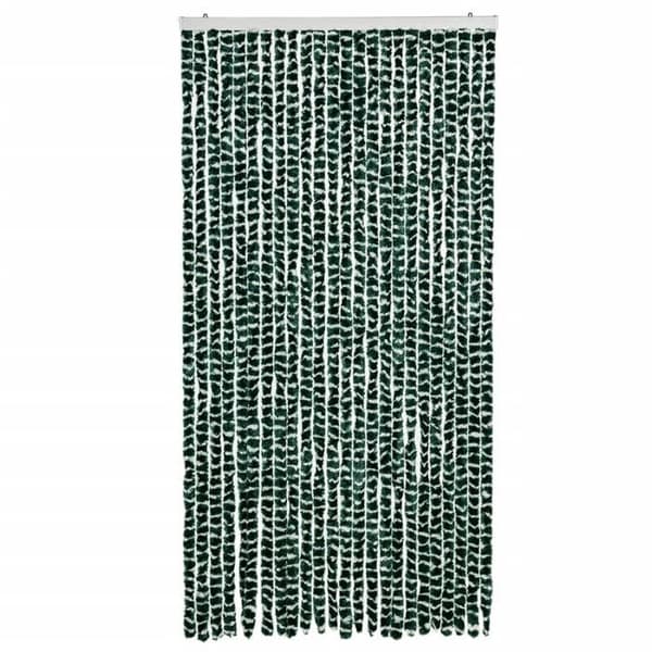 Fluegardin - EKSKLUSIV HUS - Chenille - Grøn - 100x200 cm - Polypropylen