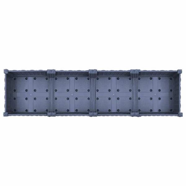 Maison Exclusive - Hög säng 160x40x71 cm Polypropylen