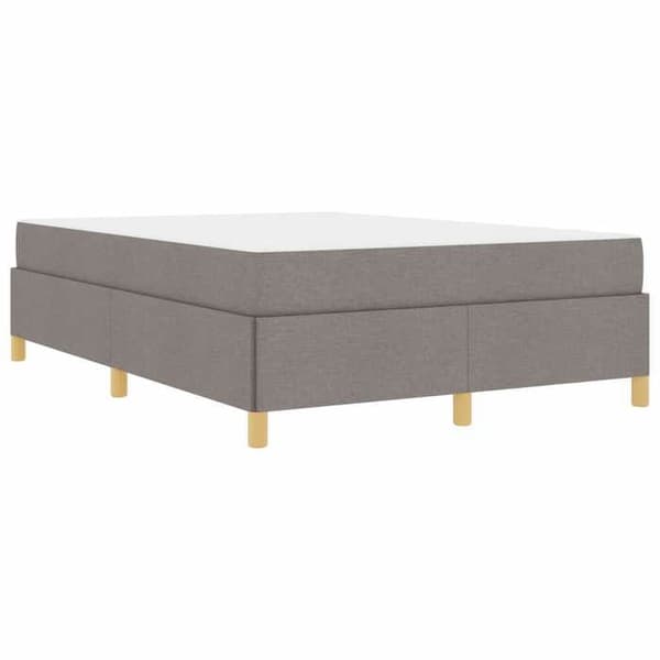 Maison Exclusive - Sängram Taupe 140 x 200 cm tyg Mol