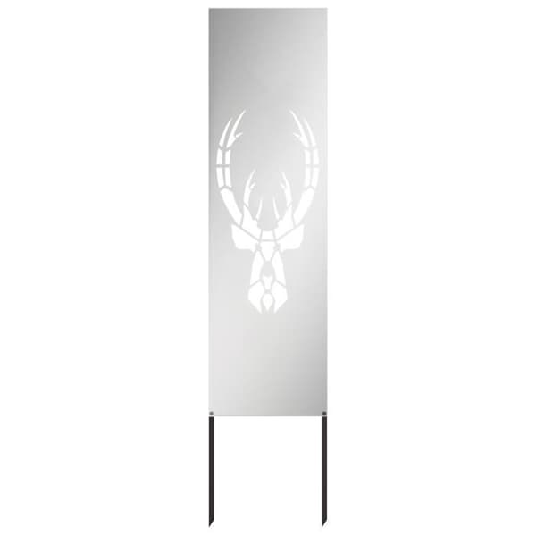 Maison Exclusive - Silverfärgad trädgårdsskyddsskärm 32 x 140 cm Silver