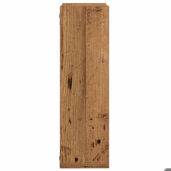 Maison Exclusive - 2 kpl vanhan puun kuutio-seinihyllyjä 50x15x50 cm