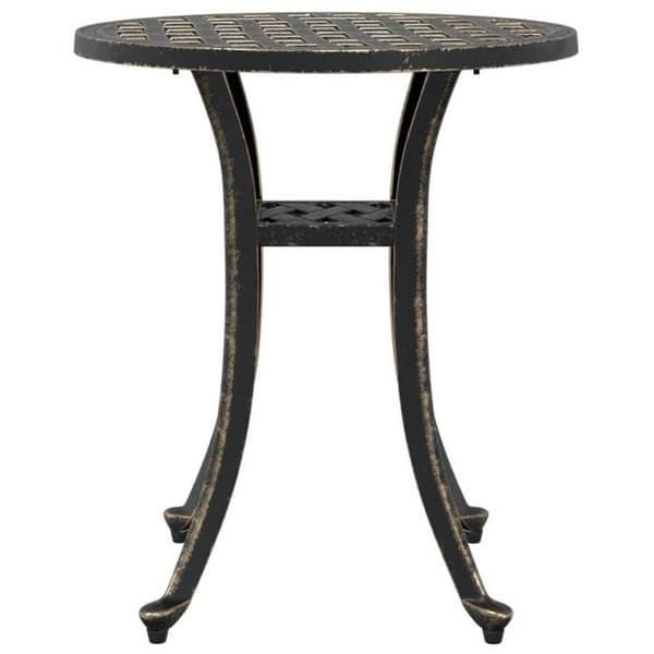 Maison Exclusive - Havebord bronze Ø48x53 cm støbt aluminium Brons