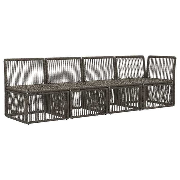 Maison Exclusive - Soffa 4 platser med vänster armstöd 4 pc 4-Antal platser