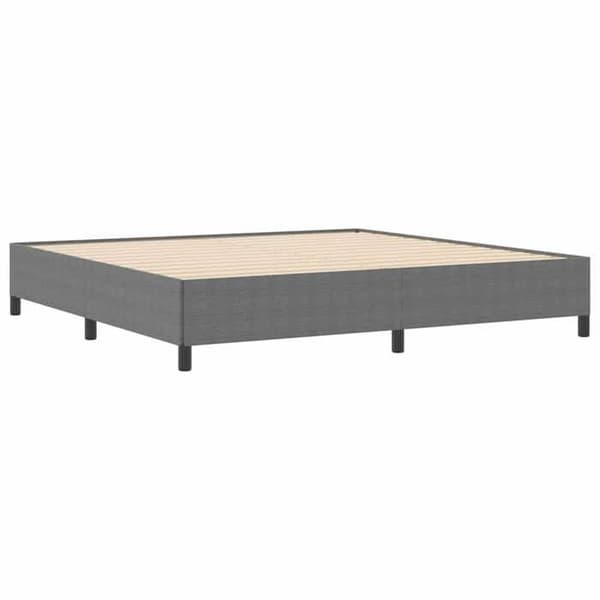 Maison Exclusive - Sengebund i lys grå 200 x 200 cm i fløjl