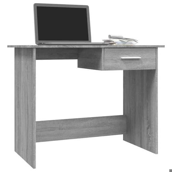 Maison Exclusive - Kontor Sonoma grå 100x50x76 cm Ingenjörsträ Grå