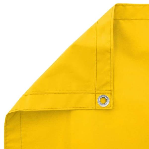 Maison Exclusive - Balkongskärm 110 x 800 cm Oxfordtyg Rektangulär Gul
