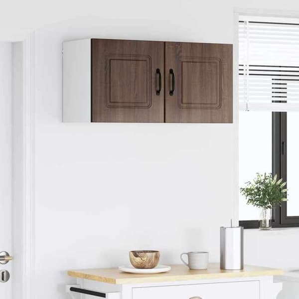Maison Exclusive - Kalmar 2 stk. opvaskemaskinepanel i mørk eg Brun ek