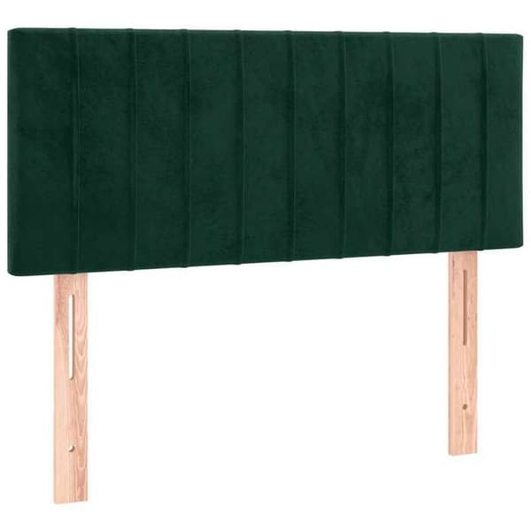 Maison Exclusive - LED-pääty vihreä 80x5x78/88 cm sametti mörkgrön