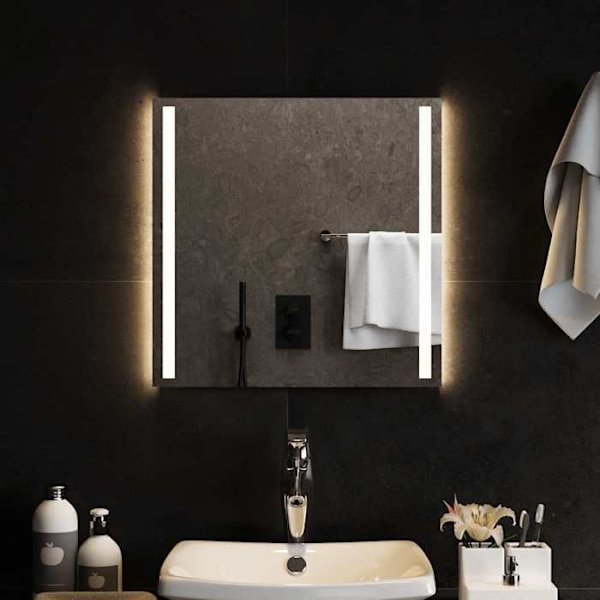 Maison Exclusive - LED-badrumsspegel 50x50 cm