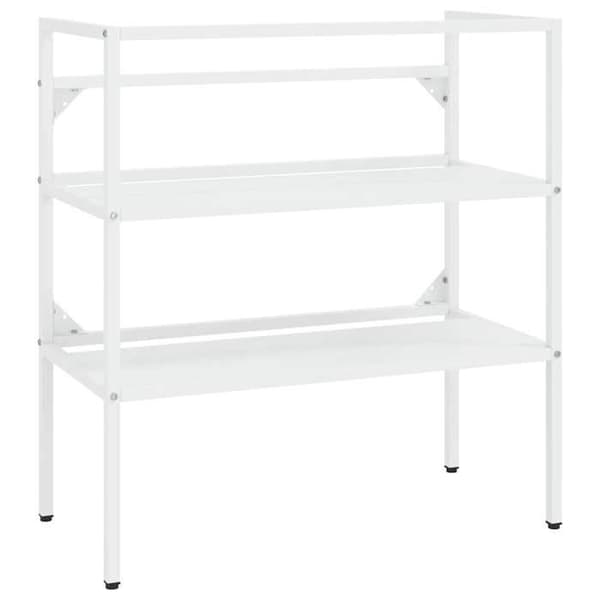 Maison Exclusive - Badrumsvaskram 79x38x83 cm Järn Vit