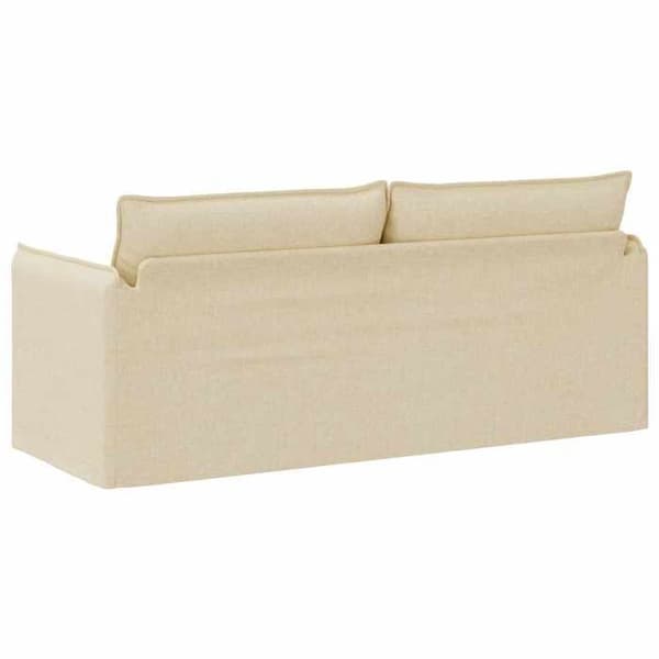 Maison Exclusive - Creme Sofa 196 x 82 x 85 cm stof