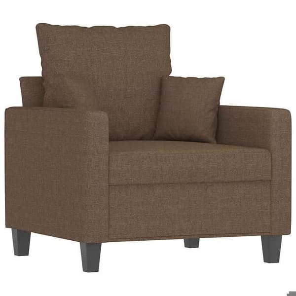 Maison Exclusive - Brun Stol 60 cm Stof