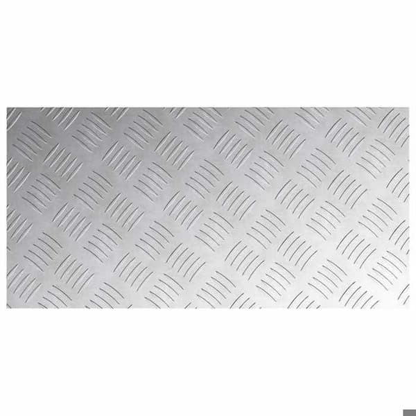 Maison Exclusive - Nez de marche 2 pc 60 x 30 cm Silver Aluminium Rektangulär